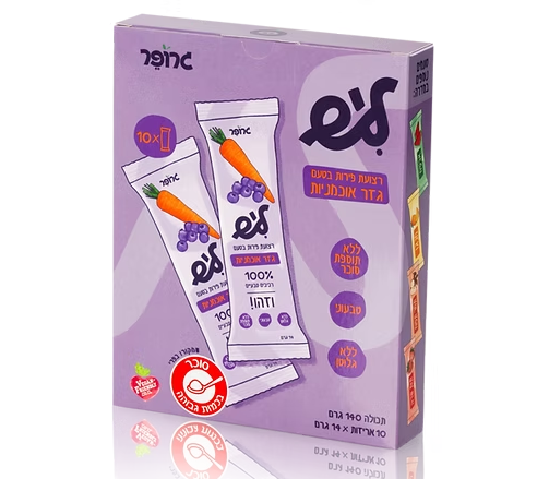 דצמ5/25 - ליש חטיף פרי בטעמים