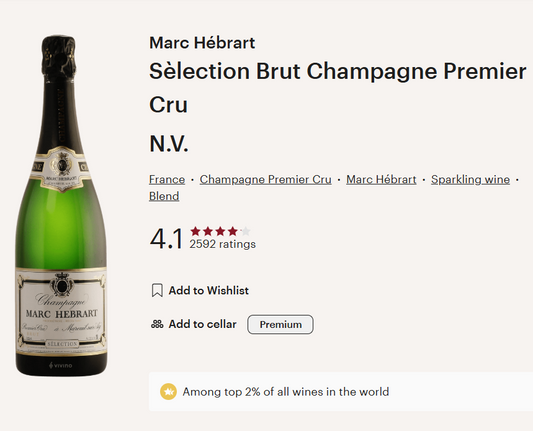 דצמ925 - Marc Hébrart Selection 1er Cru - Extra Brut
