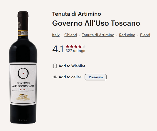 דצמ1525 - ארטימינו גוברנו קיאנטי DOCG