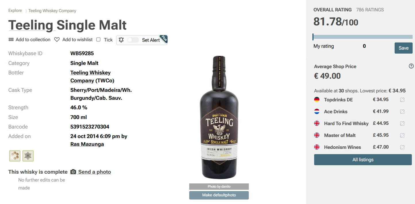 מרץ8 - טילינג סינגל מאלט