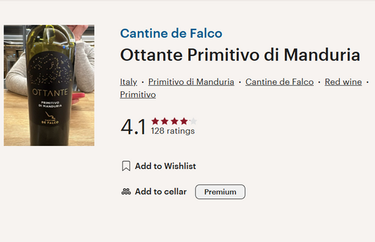 אפר1 - פרימיטיבו די מנדוריה אוטנטה DOP יקב דה פאלקו