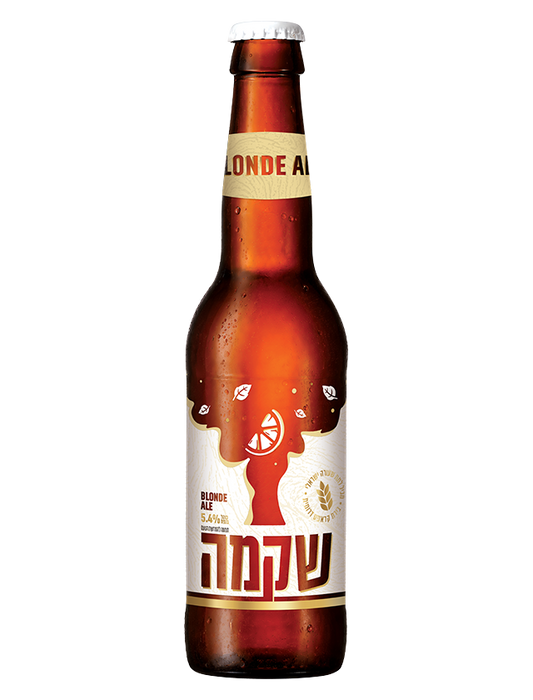 אוק21 - תריסר (12) שקמה בלונד 330 מ"ל כשר