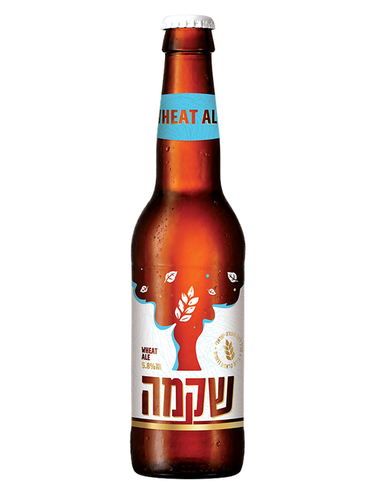 אוק21 - תריסר (12) שקמה חיטה 330 מ"ל כשר