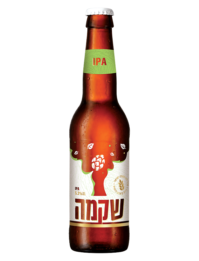 אוק21 - תריסר (12) שקמה IPA 330 מ"ל כשר